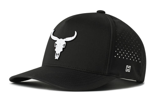 Bull Skull Performance 5-Panel Hat | Steer Flexfit Snapback
