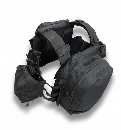MPC V3 Micro Plate Carrier Black- Lightweight Carrier | Specter Defense-Adjustable-Takes 10x12 plates