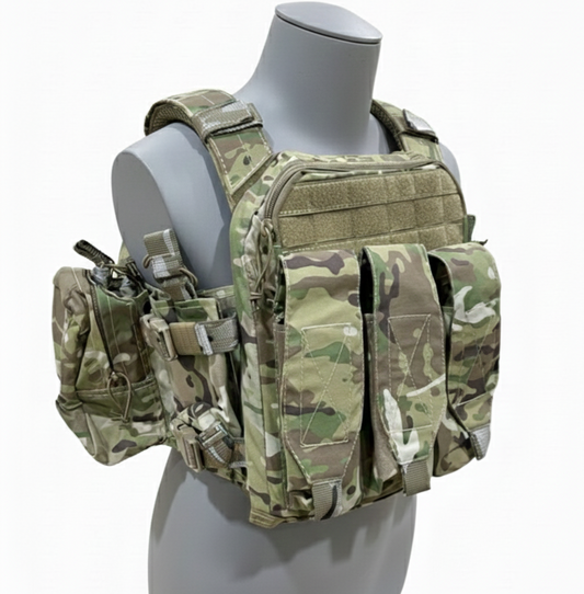 MPC V3-Micro Plate Carrier Multicam-Lightweight-Specter Defense-Adjustable-Takes 10x12 plates-US Stock