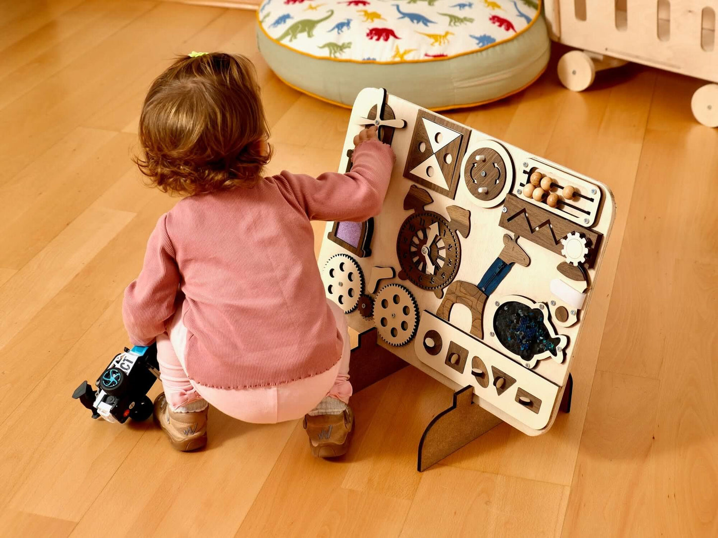 Wooden Busy Board