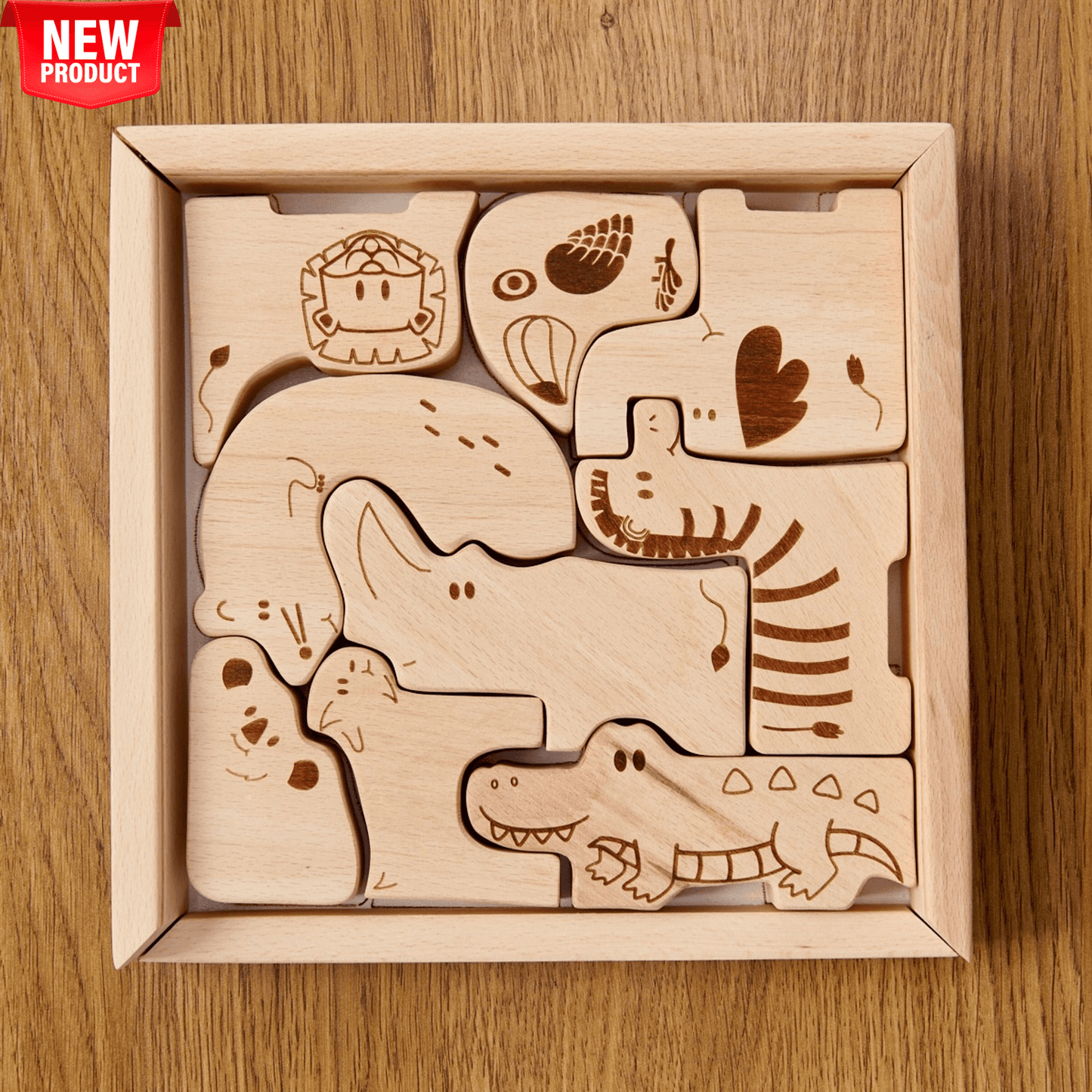 Safari Animal Puzzle