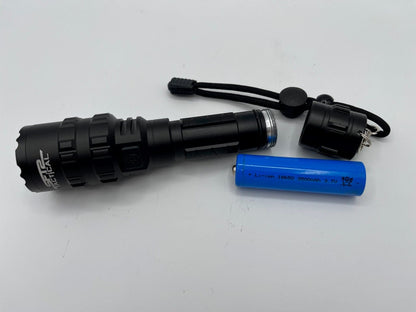 Tactical Multi Color Flashlight - 1600 Lumens