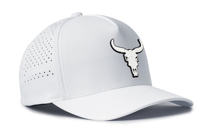 Bull Skull Performance 5-Panel Hat  |  Steer Flexfit Snapback