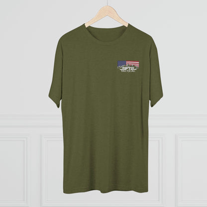 Over My Dead Body -  Tri-Blend Crew Tee